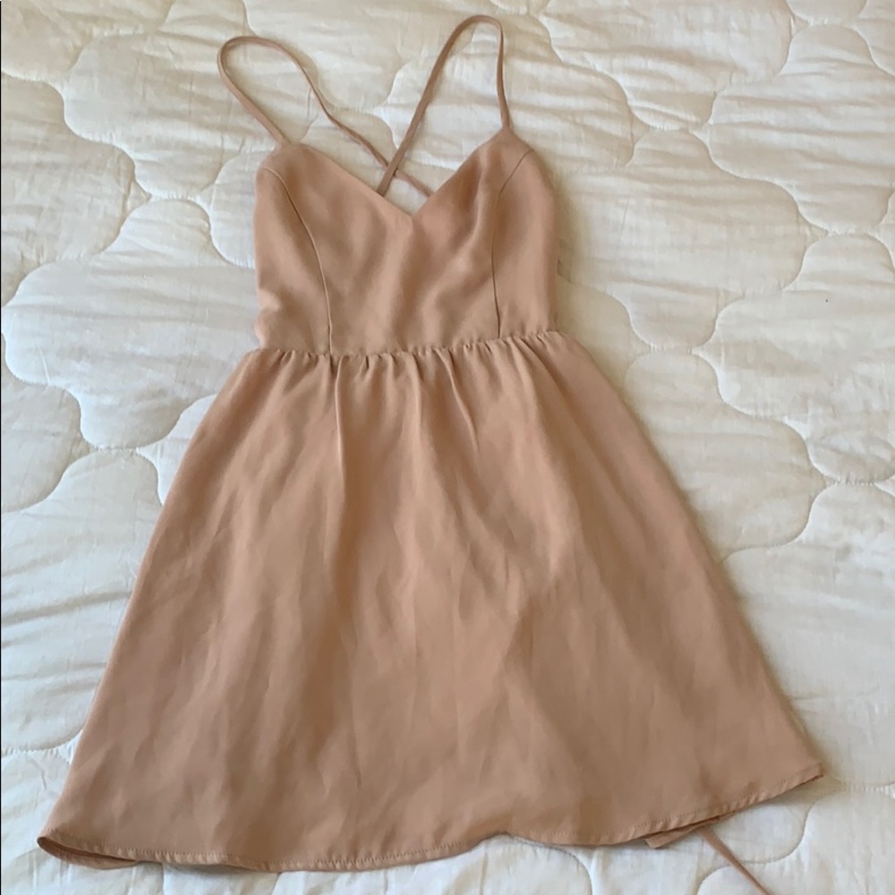 open back dress
